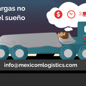 Transporte de  mercancía entre México, Estados Unidos y Canadá  en Plataformas Mexicom Logistics