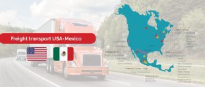 Freight shipping services USA Mexico