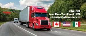 Reliable and efficient LTL shipping services between Mexico USA and Canada