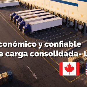Transporte de carga consolidada economico y confiable Mexicom Logistics
