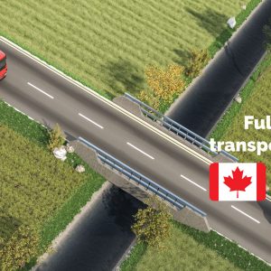 Fast and safe FTL transportation across North America