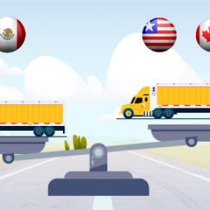 diferencias en el transporte de carga en mexico, estados unidos y canadá, la diferencia en el peso  permitido de la carga