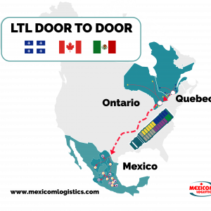 LTL Quebec Ontario Mexico - Mexicom Logistics