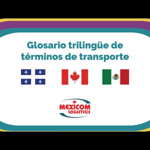 glosario transporte trilingue espanol frances ingle