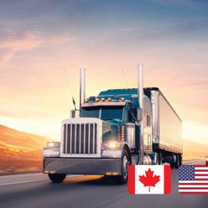 Land freight transport Canada US Mexico