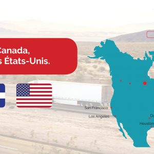 Transport routier entre le Canada, le quebec et les Etats-Unis