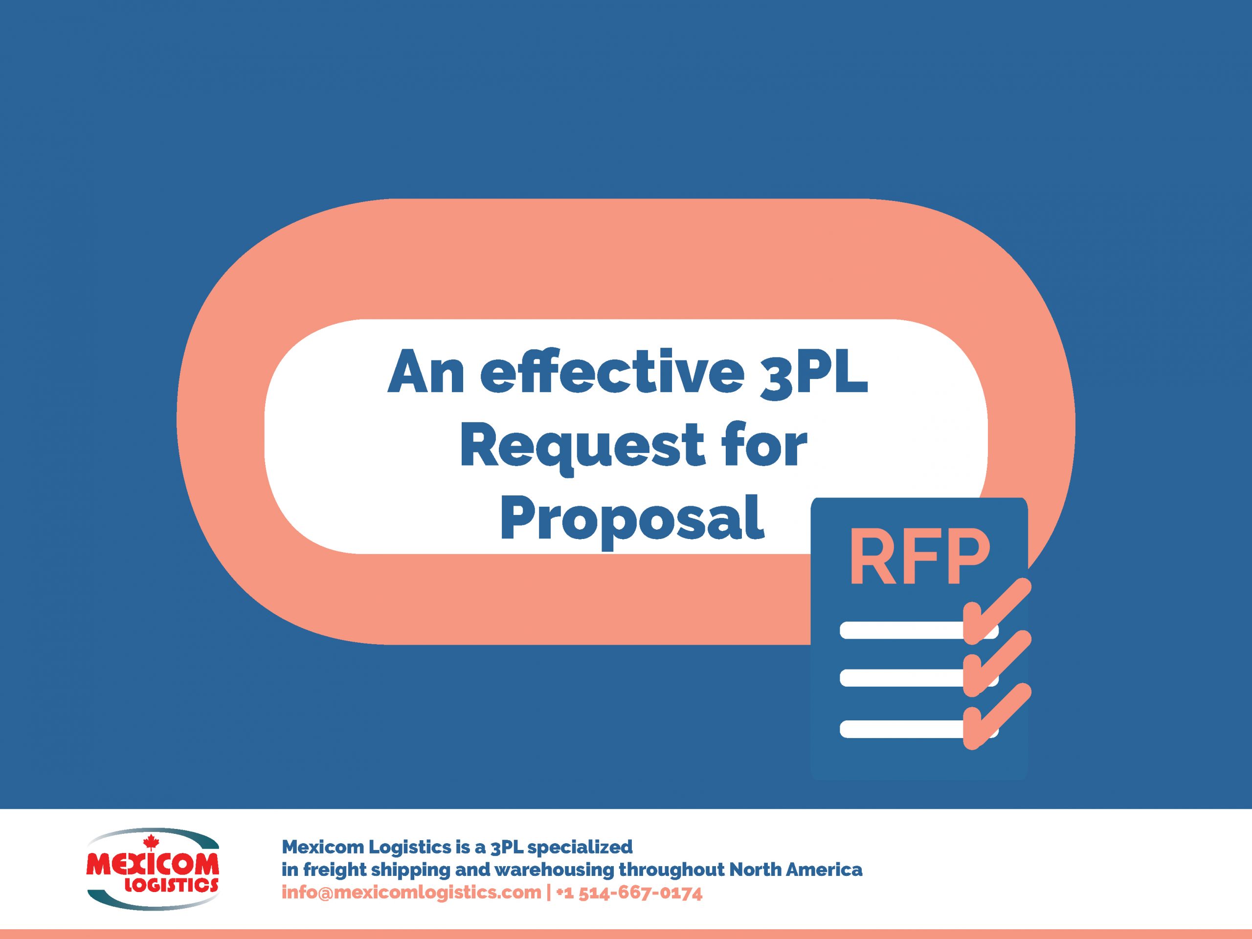 An effective 3PL Request for Proposal Logistics