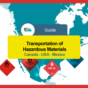 TRansportation of hazardous materiales Mexico US Canada