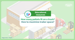 How many pallets fit in a trailer truck