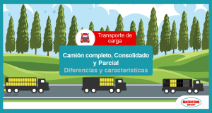 Diferencias entre camion completo consolidado y parcial