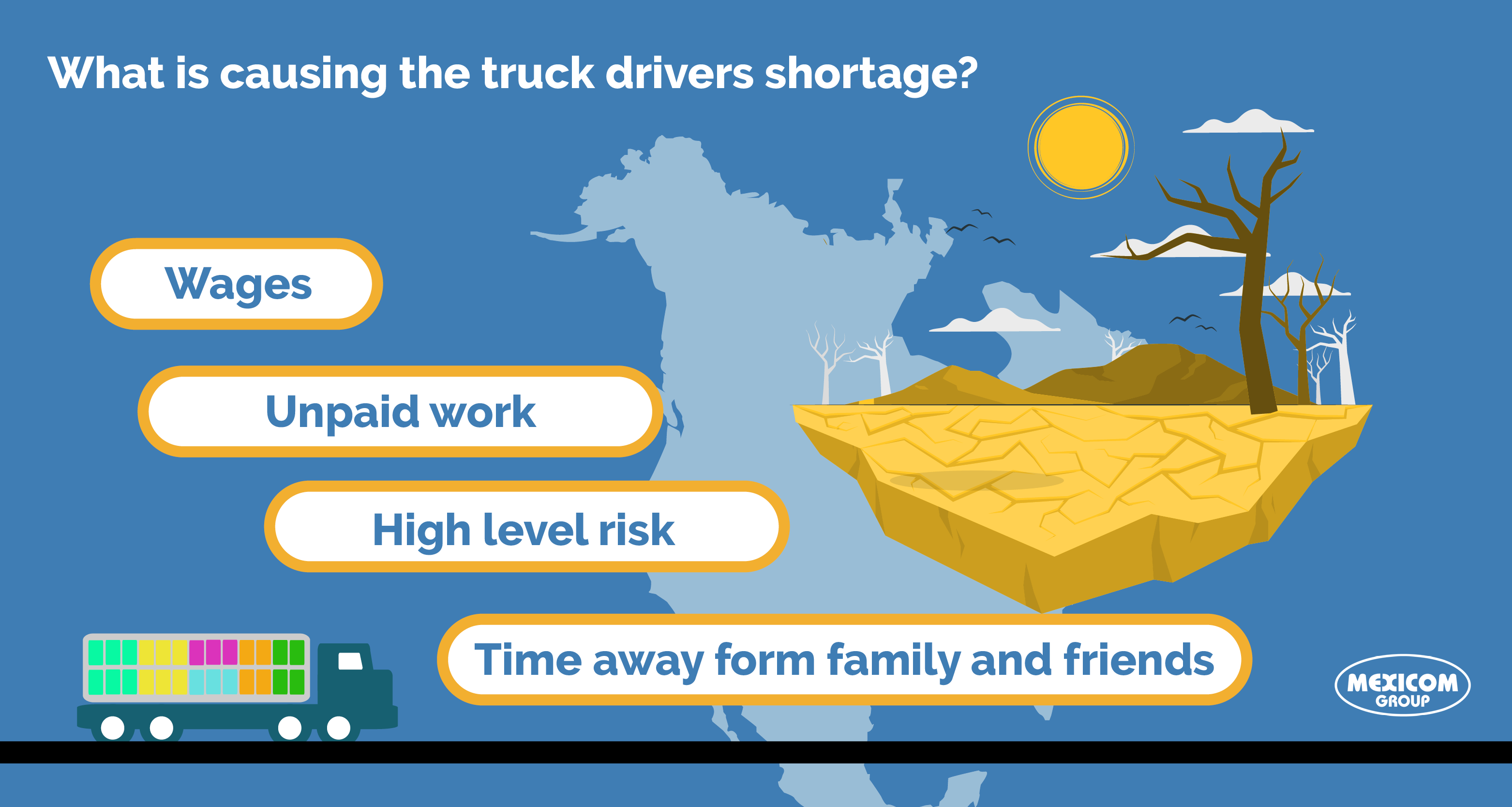 truck driver shortage causes