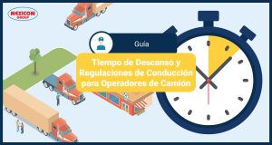 tiempo de descanso y regulaciones de conduccion para operadores de camion