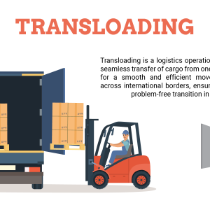 definition of transloading and how it works in  cross border trucking