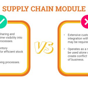 pros vs cons WMS supply module