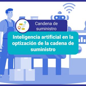 portada de inteligencia artificial en la cadena de suministro