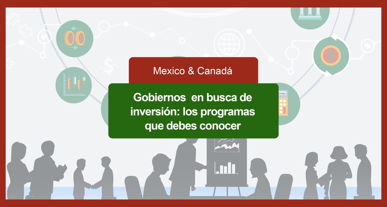 Gobiernos en busca de inversión: los programas que debes conocer
