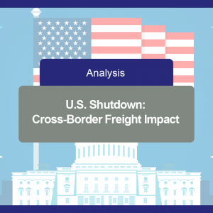 U.S. Shutdown: How Does It Impact Cross-Border Freight Between Mexico and the United States