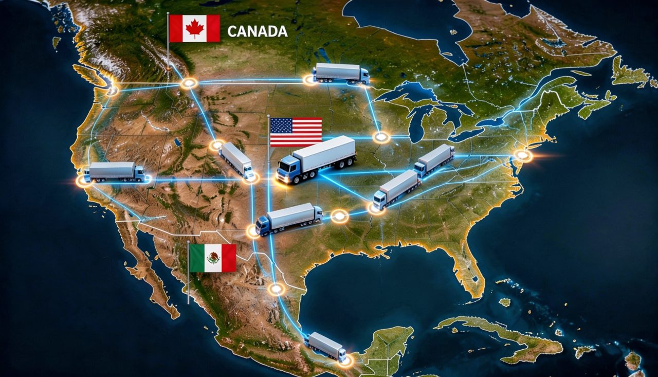 Asset-based Mexico USA Canada trucking solutions