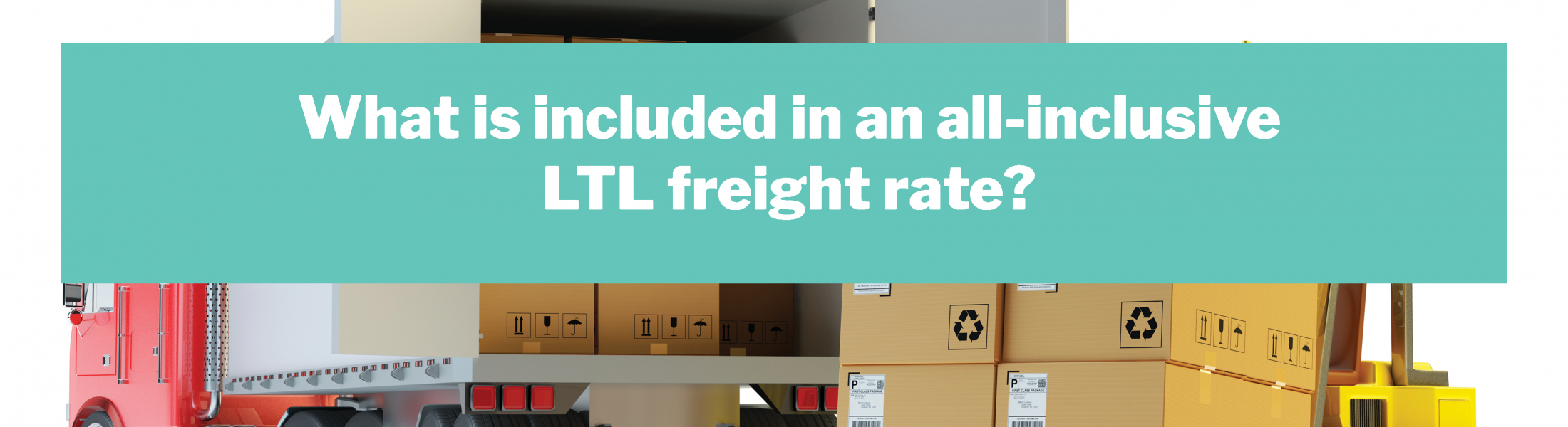 What is included in an allinclusive LTL freight rate? Logistics